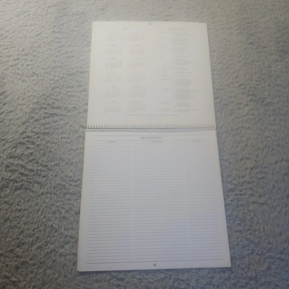 Hallmark Peanuts 1990-1991 School Year Calendar Vintage Charlie Brown Snoopy 90s